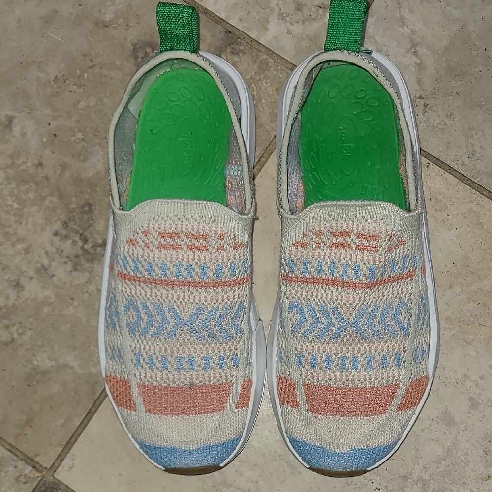 Sanuk Multicolor Knit Womens Slippers - Picture 2 of 9
